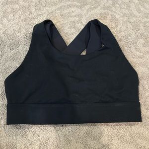 Fabletics black sports bra